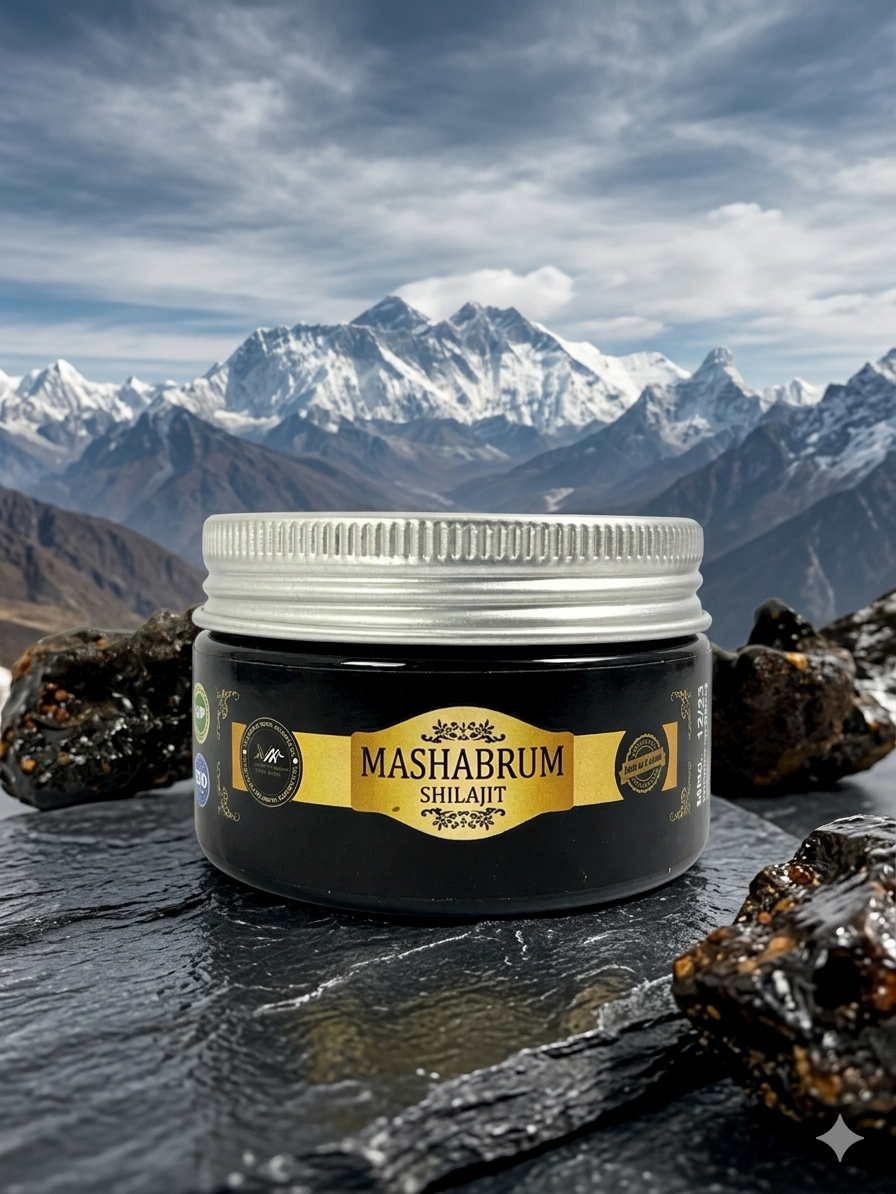 100g Pure Himalayan Shilajit Gold Resin Rich in Fulvic Acid & Trace Minerals