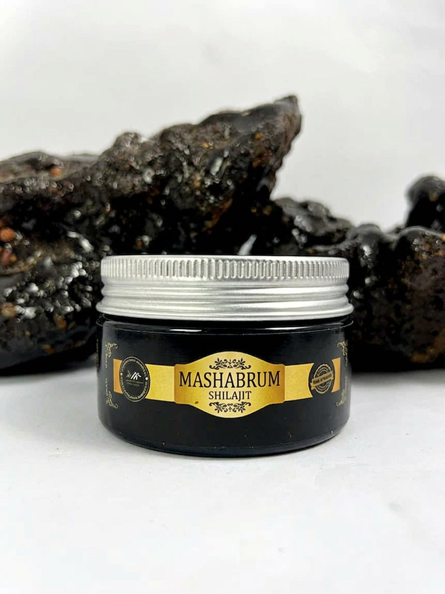 100g Pure Himalayan Shilajit Gold Resin Rich in Fulvic Acid & Trace Minerals