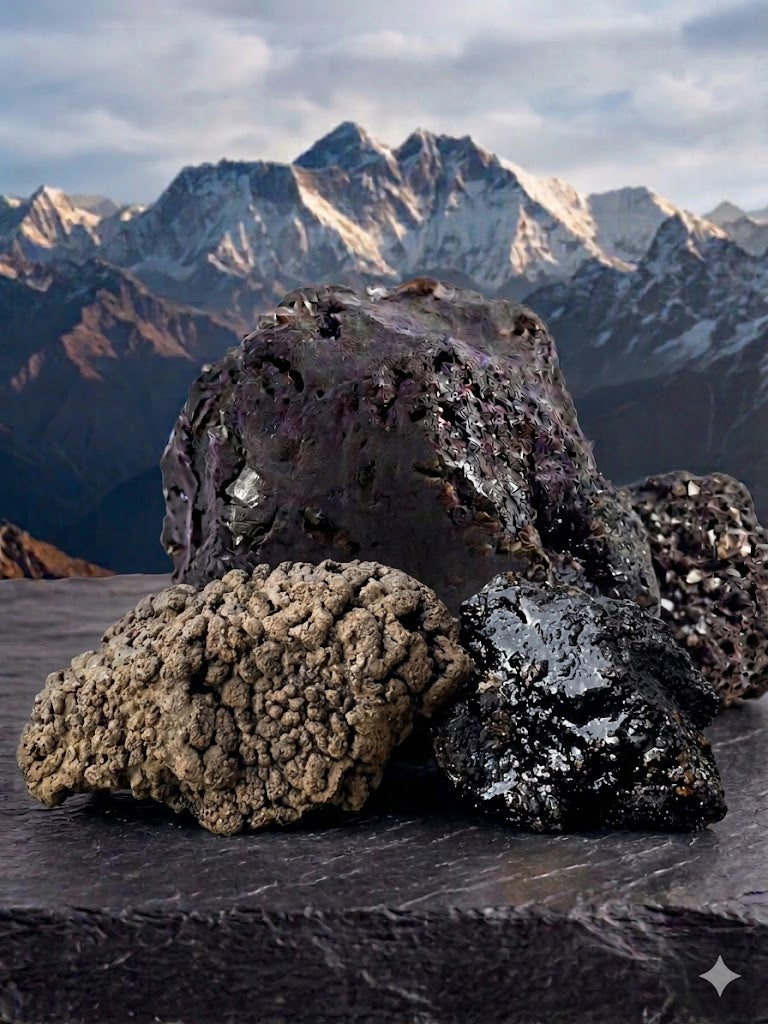 40kg Raw Shilajit Stone Material